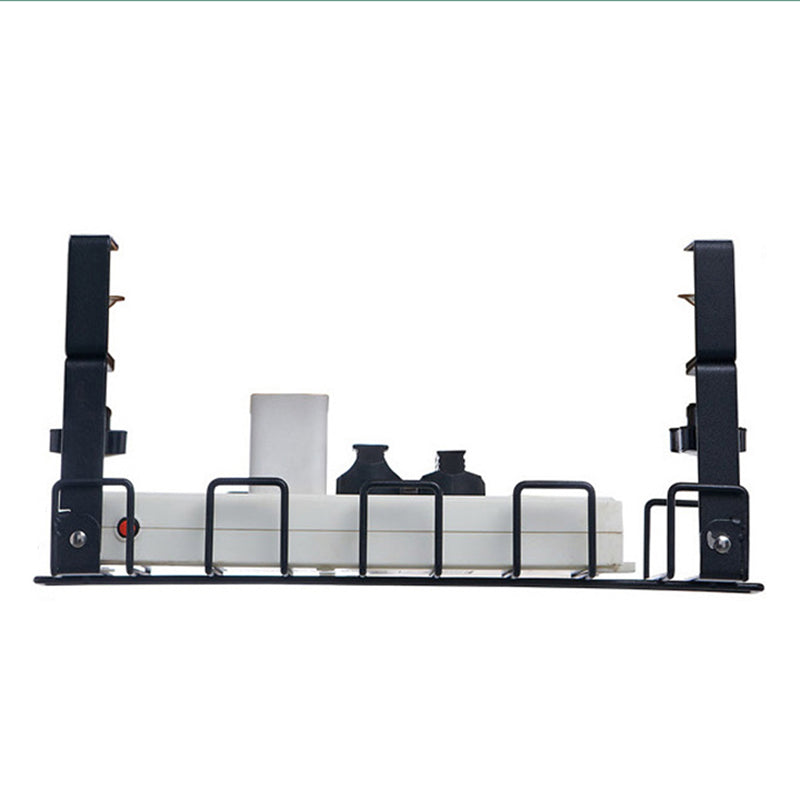 No Drill to Desk Cable Management Tray Cable Racks Under Desk Cable Organizer, Size: S No Drill to Desk Cable Management Tray Cable Racks Under Desk Cable Organizer, Size: S